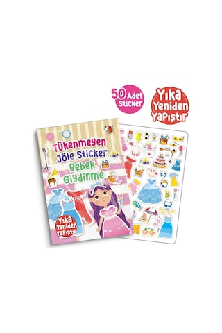 Tükenmeyen Jöle Sticker Bebek Giydirme