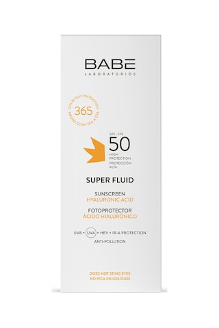 Babe Facial Sunscreen Super Fluid Hyaluronik Asit İçeren Yüz Güneş Kremi SPF50 50 ML