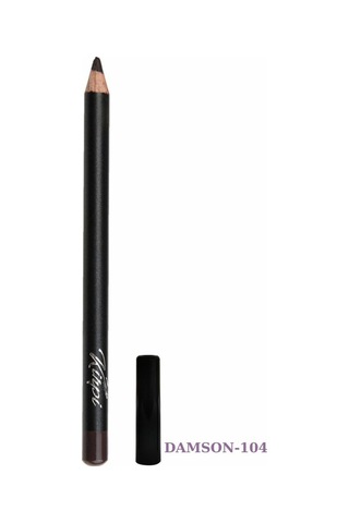 Kirpi Mor Göz Kalemi - Damson Mor Siyah