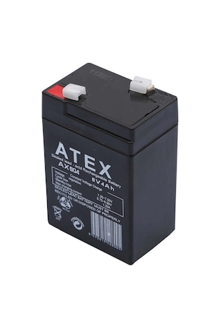 Atex Ax604 6v 4ah Akü