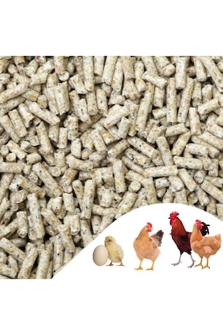 Narım 50 Kg Pelet Proteinli Özel Tavuk Besi Yumurta  Yemi