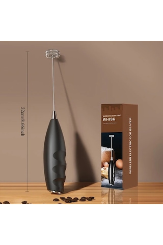 Elmpaly Beyaz 1 Adet Taşınabilir Elle Tutulan Süt Köpürtücü Ve Mini Çırpıcı Diğer