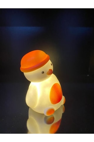 Larimar Dekoratif Işıklı Kardan Adam Figürü - 9003071673303lmr Çok Renkli