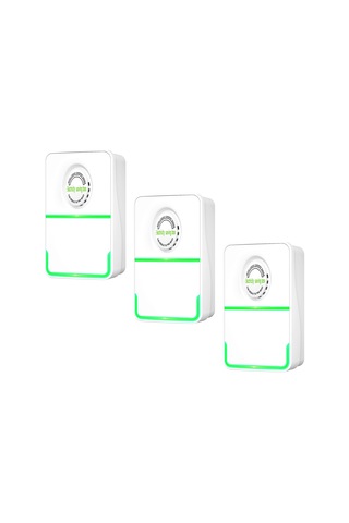 Vkemall 3 Adet Akıllı Enerji Tasarrufu Prizi 90-250v Abd Standardı - Gerilim Stabilizasyonu, Akım Dengeleme Ve Patlama Koruma Özellikli Ev Elektrik Cihazları İçin