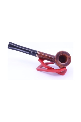 Şahin Kırmızı Yıldız Dublin 9mm Filtreli Ebonit Saplı Pipo 237085-112