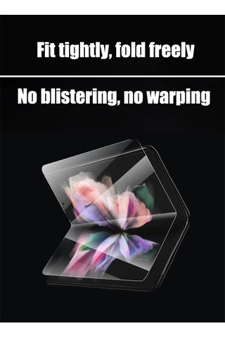 Huawei Honor Magic V2 Uyumlu 2 Ön 1 Arka Body Şeffaf Ultra Koruyucu Nano Jelatin