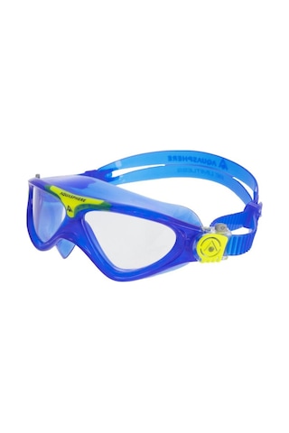 Aquasphere Vista Junior Şeffaf Cam - Lacivert/sarı Yüzücü Çok Renkli