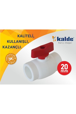 Kalde Pprc Kelebek Mini Küresel Vana 20 Mm 20mm Kalde Pprc Kelebek Mini Küresel Vana 20 Mm 20mm