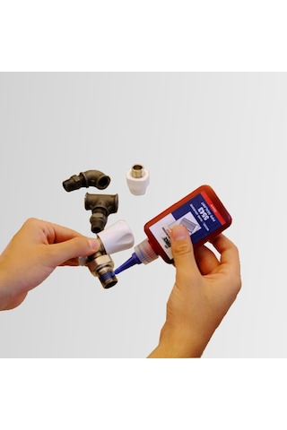 Ems Force 5543 Boru Dişli Macun Sızdırmazlık Elemanı Teflon Sıvı Conta Keten 250 Ml