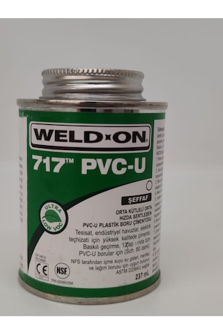 Pvc Yapıştırıcısı Weld-on 250 Gr