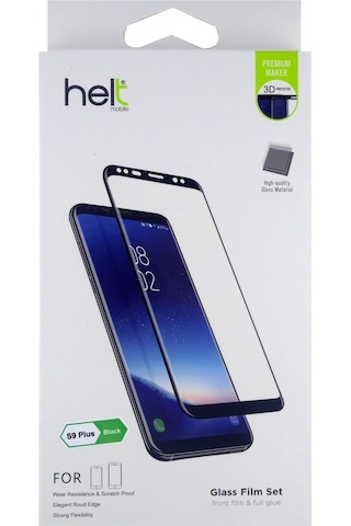 Helt Samsung Galaxy G960 S9 Uyumlu 3d Superglass Full Cam