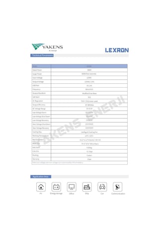 Lexron 300 Watt 12v Modifiye Sinüs İnverter