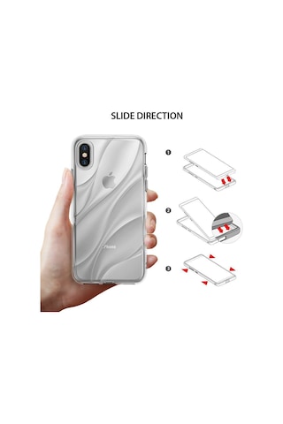 Ringke Flow Apple Uyumlu iPhone X İle Kılıf Crystal Clear