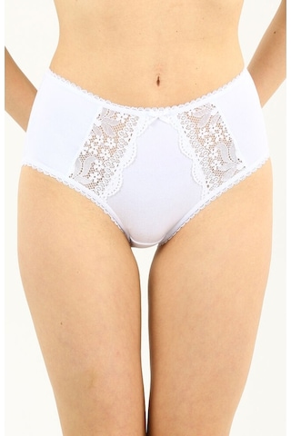 Imer Bayan Yüksek Bel Külot Dantelli Modal 4100