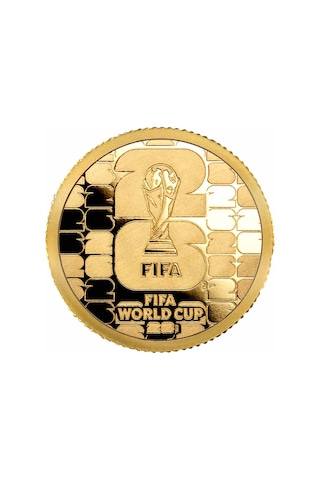Agakulche Fıfa Dünya Kupası 2026 Logo Altın Sikke Coin