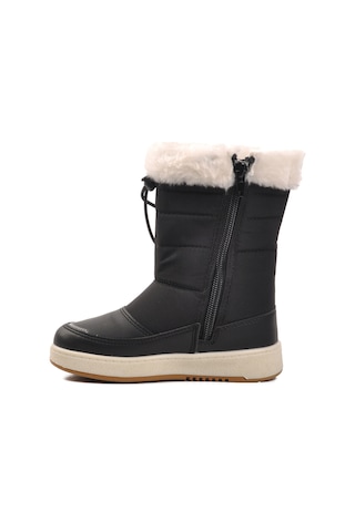 Siyah İçi Polarlı Kız Çocuk Bot Havana P Siyah