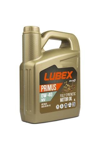 Lubex Primus Mv 0W-40 Tam Sentetik Motor Yağı 4 L