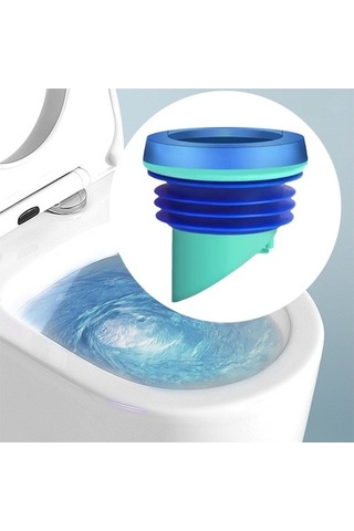 Trendooze Tuvalet Flanşları Balmumu Mavi, Sızdırmazlık Ve Yüksek Kalite Mavi