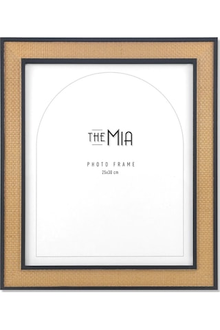 The Mia Retrato Fotoğraf Çerçevesi Siyah 30x25 Cm