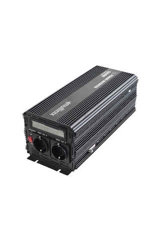 Mullinix 12v 2000w 25a Şarjlı Tam Sinüs İnverter