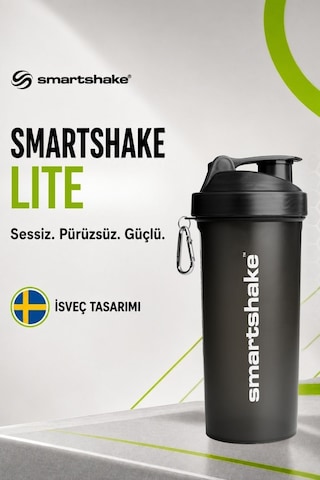 Smartshake Lite Serisi 1000 Ml Siyah Protein Shaker