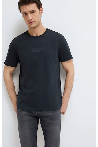 Mavi M0613270-71379 Mavi Black Logo Baskılı Tişört Erkek T-shirt Siyah