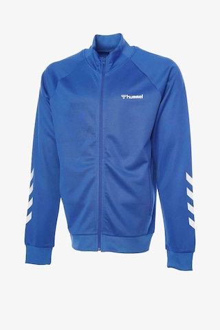 Hummel Hmlfalconzo Zip Erkek Mavi Eşofman Üstü 921133-9821