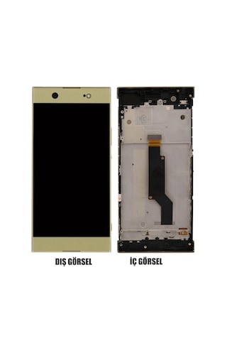 Teknonet Sony Xperia Xa1 Uyumlu Lcd+dokunmatik+çıtalı - Gold
