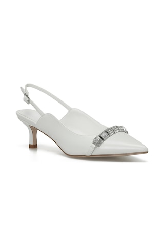 Nine West Loveme 4fx Beyaz Kadın Topuklu Sandalet 000000000101510786 Beyaz