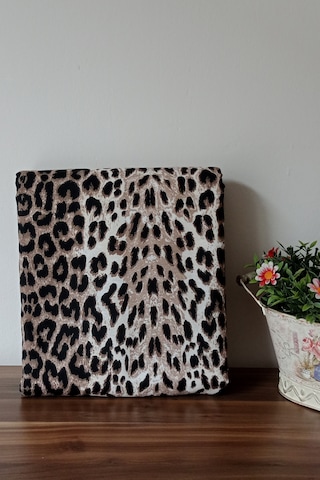 Ütü Masası Kılıfı Büyük Boy İpli Stoperli Keçeli Kılıfı Örtüsü Bezi 55x140cm Leopar Karışık/Çok Renkli