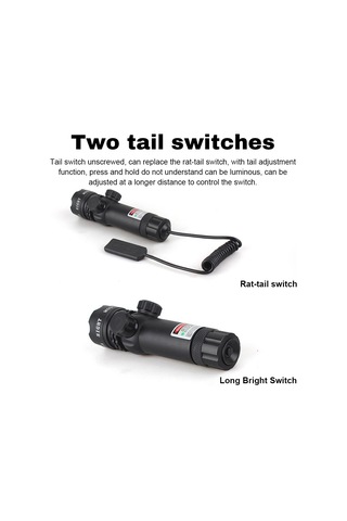 Mufunye Usb Şarjlı Yeşil Lazer Hedefleyici, Yüksek Güçlü Tactical Fener, Uzatılabilir Işın, Metal Gövde, 2600ft Görünürlük, Şarj Aleti Ve Tutucuları Dahil Siyah