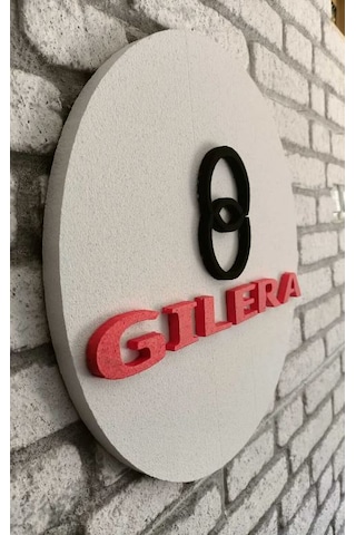 Gılera Logo 50x50 Gılera Logosu Gılera Marka Logosu 3d Gılera Logo Strafor Logo