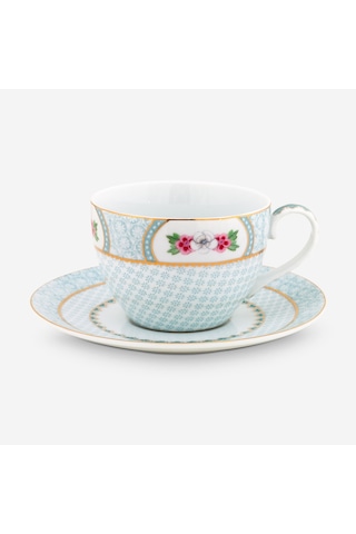 Pip Studio Blushing Birds Beyaz Porselen Çay Fincanı