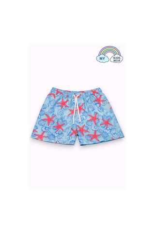My Kids Wear Erkek Çocuk Degrade Desenli Deniz Şortu 2 Li Set 3-16 Yaş 12419 Beyaz-çok Renk