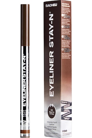 Sacheu Eyeliner Stay-n Likit Eyeliner 02 Eye M Crisp Kahverengi 0.739ml 02