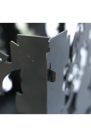 Dragon Açık Hava Bahçe Şöminesi Siyah