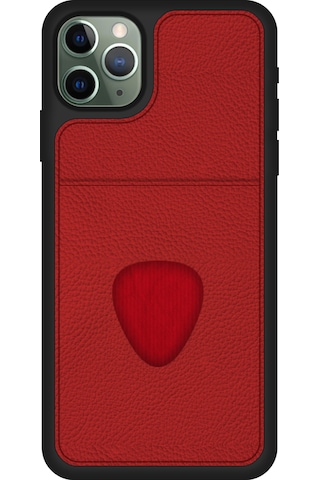 FitCase Apple Uyumlu iPhone 11 Pro Max Kılıf Proda Deri Tek Kartlık Cepli Kapak