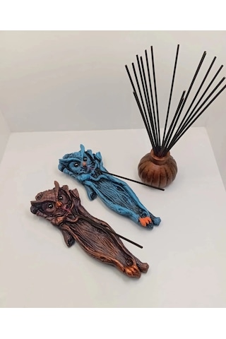 Tedi Sanat Baykuş Çubuk Tütsülük 2 Li