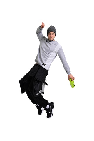 Sportive Alicante Erkek Gri Günlük Stil Sweatshirt 24ke003-grı Gri