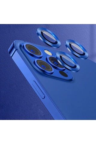 Apple İphone 12 Pro - İphone 11 Pro Ve İphone 11 Pro Max Birebir Uyumlu Kamera Lens Koruyucu Cam