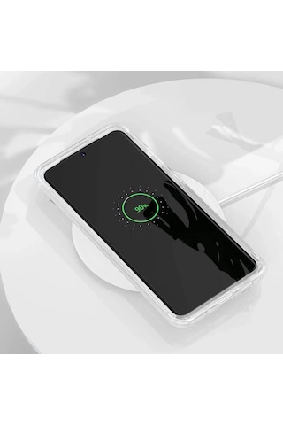 Huawei Y7 Prime 2019 Çift Taraflı Silikon Kılıf Şeffaf
