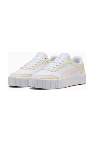Puma Carina Mia Kadın Günlük Spor Ayakkabı C-pum402637p18p18 Bej