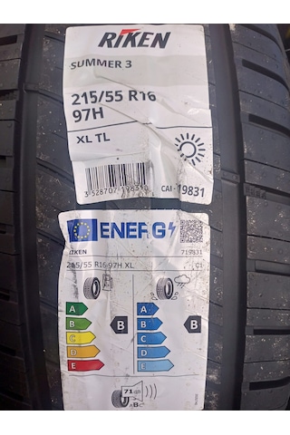 Riken 245/45 R19 98 W Summer3 Yaz Lastiği 2026
