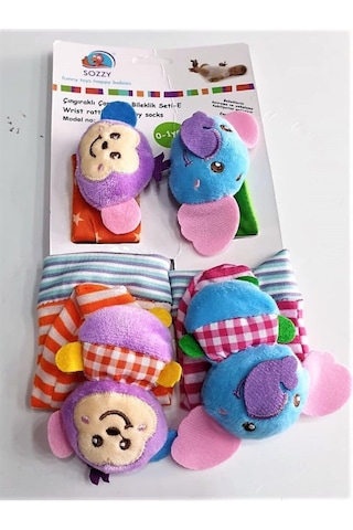 Sozzy Toys Sozzy Çıngıraklı Bileklik Ve Çorap Pembe Sozzy Toys Sozzy Çıngıraklı Bileklik Ve Çorap Pembe