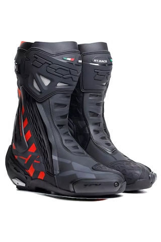 Tcx Rt-race Siyah-kırmızı Motosiklet Çizmesi