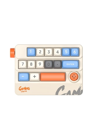 Mkespn Rgb Hot Swap Kablosuz Mekanik Klavye Rocker Knob Programlama Makro Özel Oyun Klavyesi Kumandalı