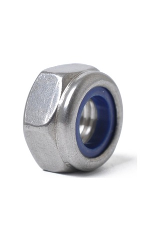 Cbtx 60 Adet Araba 304 Paslanmaz Çelik Kilit Somunları Naylon Ekleme Kilit Somunu Kiti M3-m10