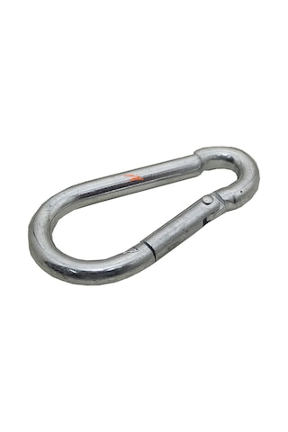4adet Karabina Metal 5mm Salıncak Kancası Çanta Tokası Küçük Boy