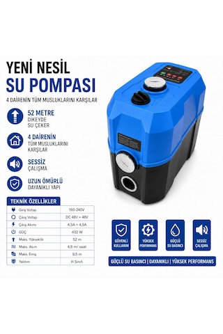 Butools Yeni Nesil Su Pompası 52 Metre Butools Yeni Nesil Su Pompası 52 Metre