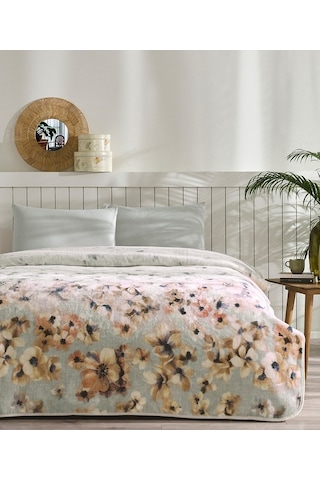 Özdilek Prime Çift Kişilik Battaniye 200x240 -flor Sarı Yeni Sarı